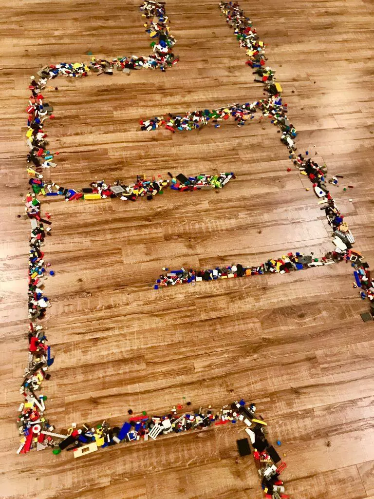 Lego screen free coding activity