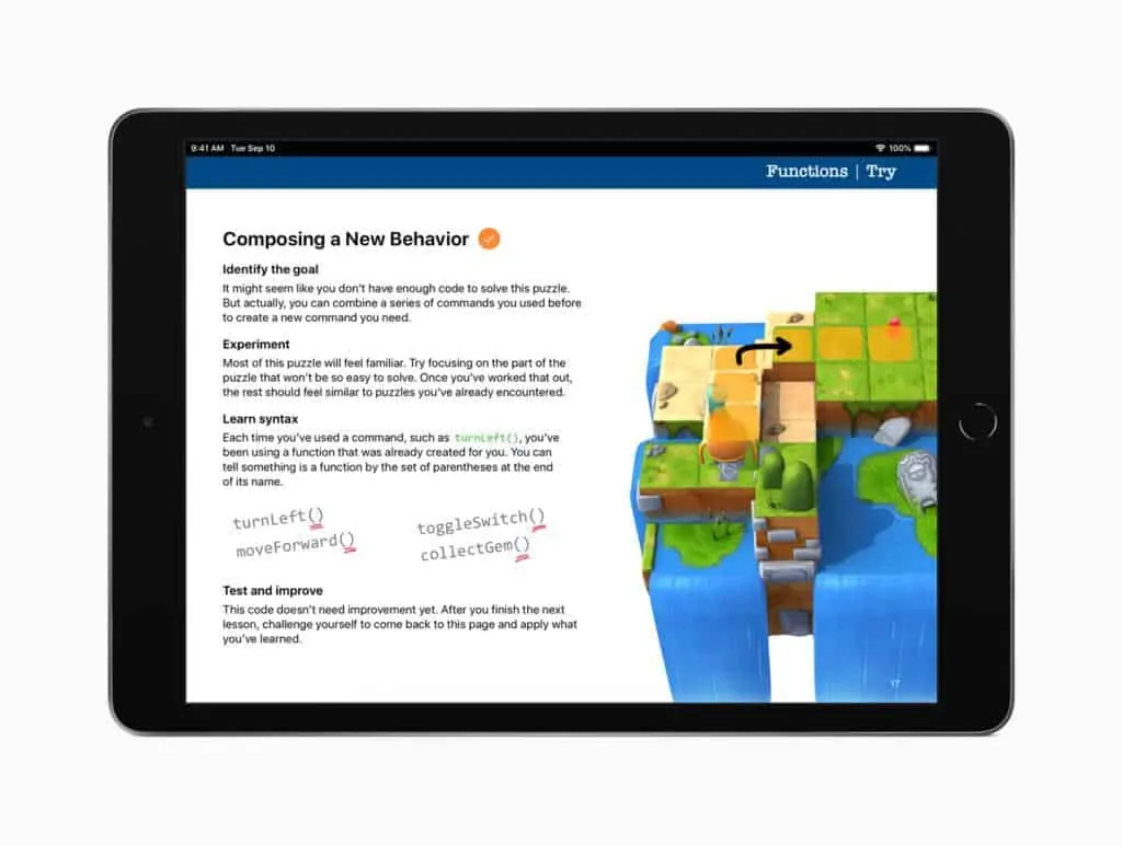Code with Swift: Solving different puzzles on Swift Playgrounds